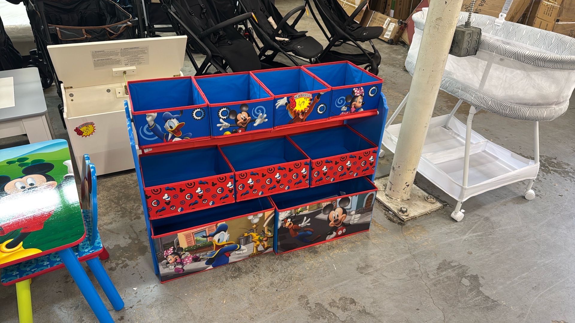 Mickey Toy Organizer New Fully Assembled 