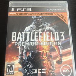 Battlefield 3 Premium Edition PlayStation 3 PS3 Complete