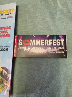 Summerfest tickets