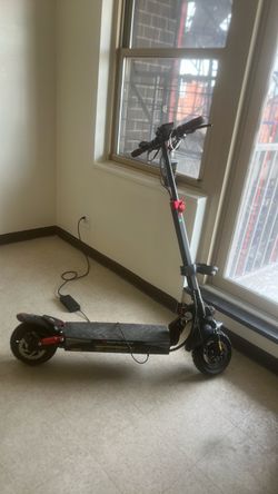 Electric Scooter with Folding Stem