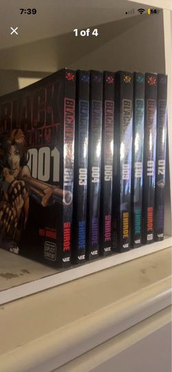 Black Lagoon Manga Volumes 1,3-5,9-12