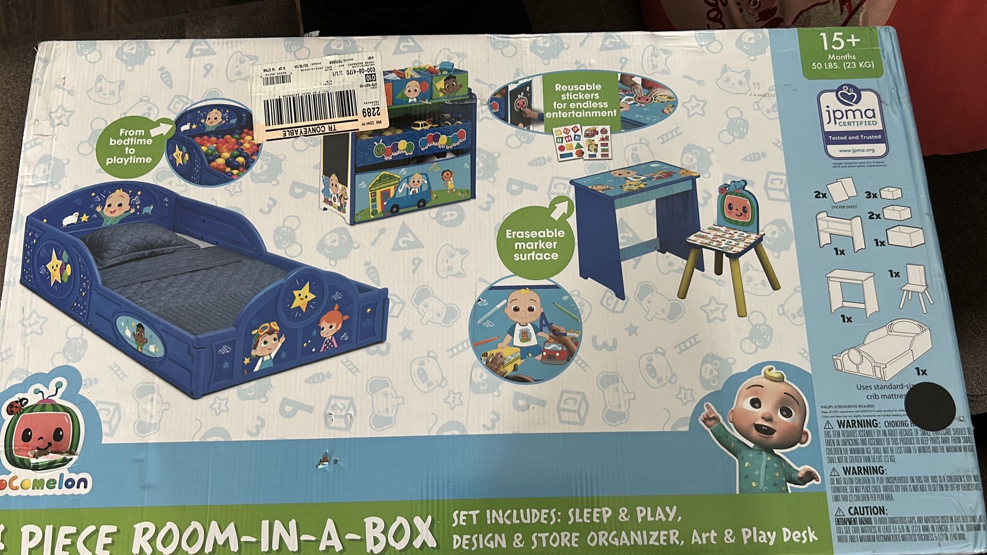 Cocomelon Bedroom Set