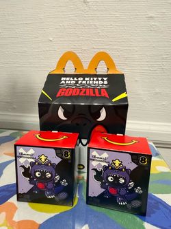Hello Kitty x Godzilla Happy Meal