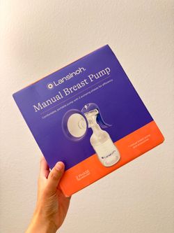 Manual breast pump