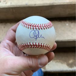 Cliff Lee Autographed Baseball 