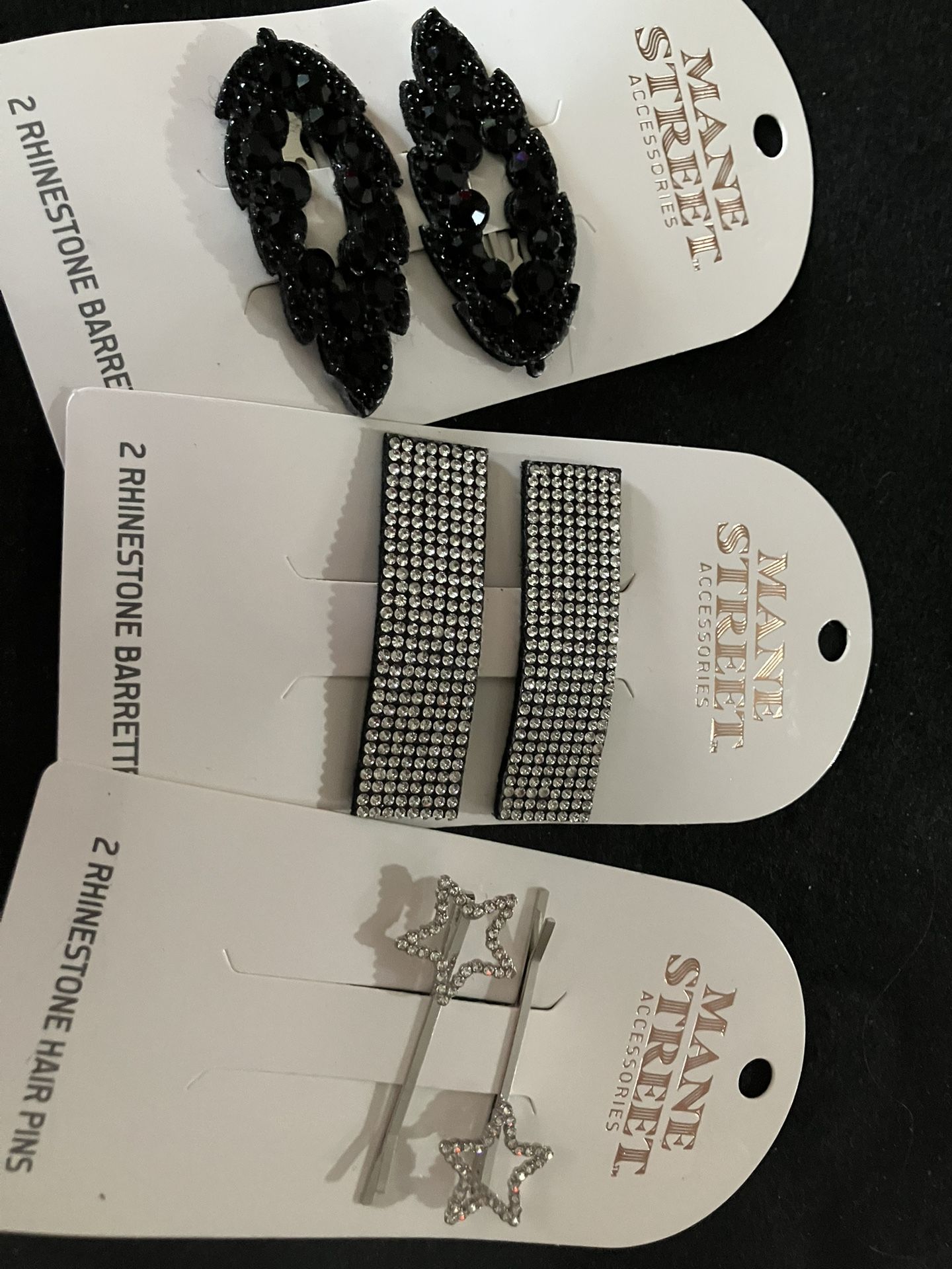 3 Holiday Barrette Sets