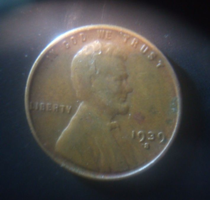 1939 S Wheat Penny