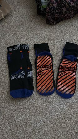 New skid free socks great for jumping trampoline parks