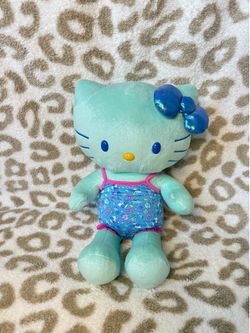 Hello Kitty plushie with bikini outfit