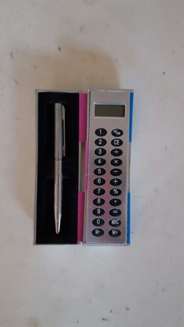 Pen & Calculator Set. 😀
