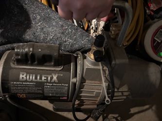 Used BULLET X vacuum pump