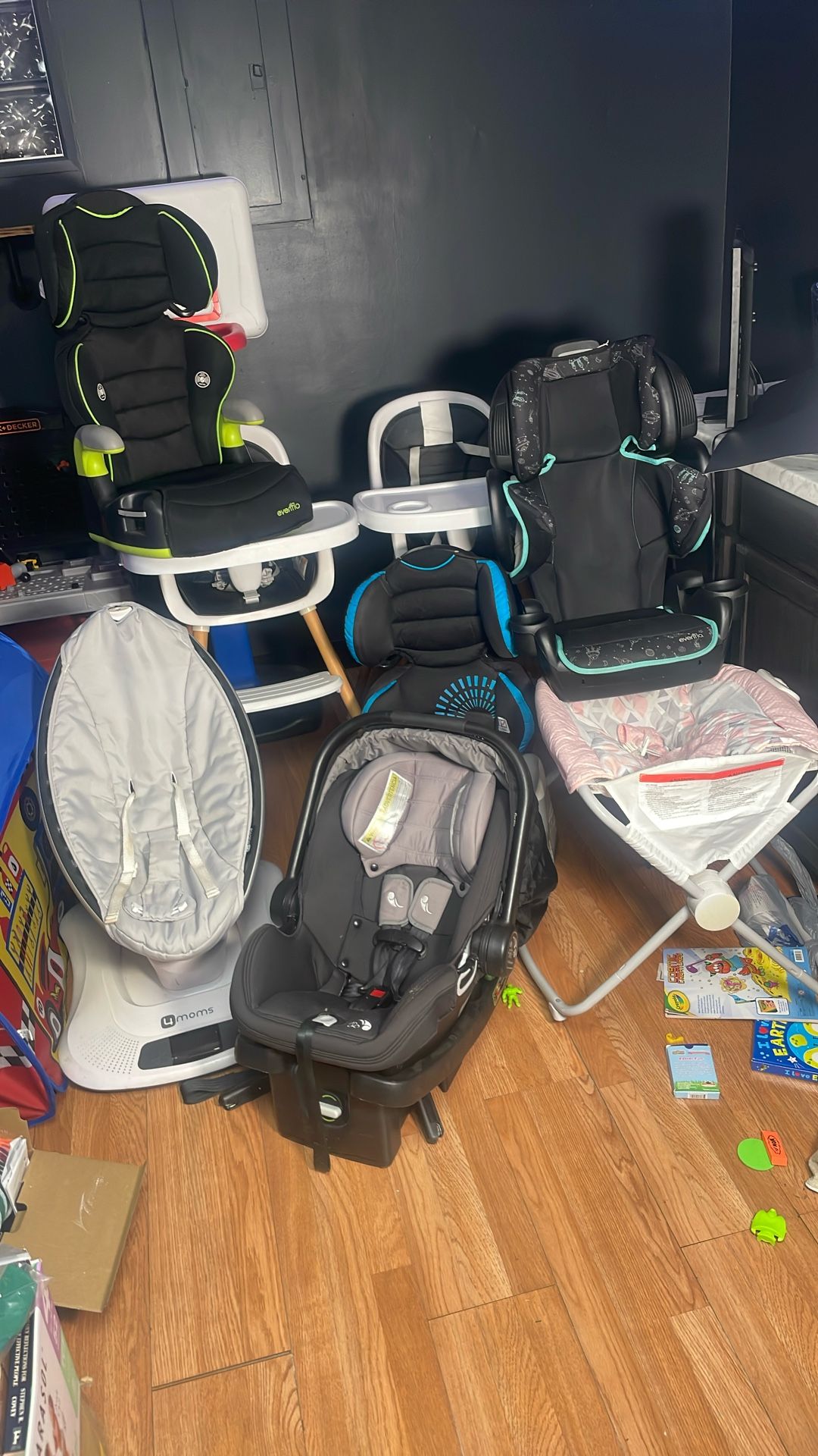 Car Seats, Booster Seats, High Chairs & MORE!!