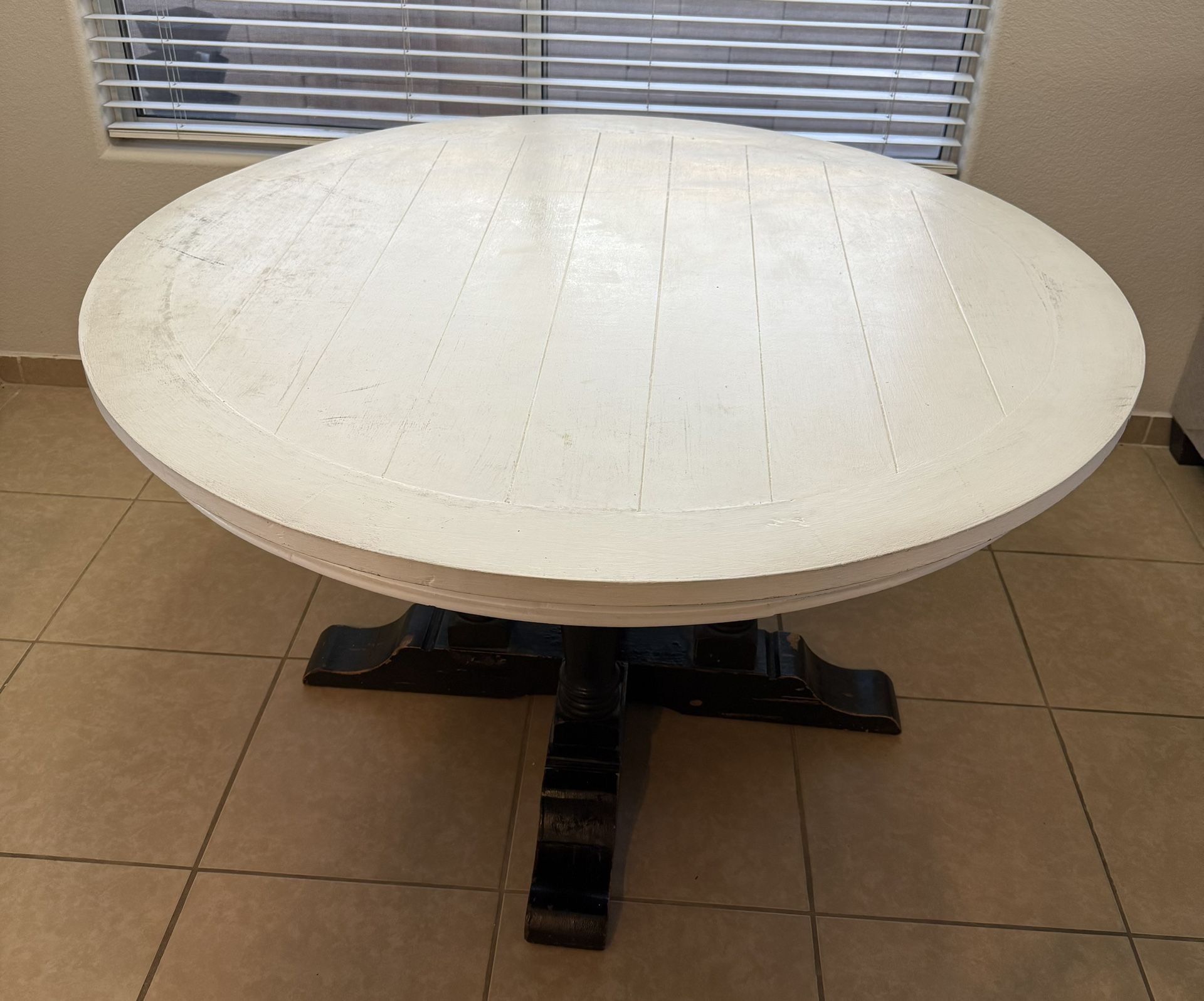 Solid Wood Round Dining Table