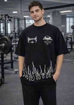 Civil Regime Darc Sport No Tomorrow Oversized T Shirt Size Large EUC