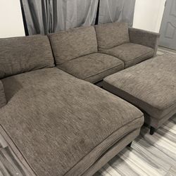 Living Spaces Sectional 