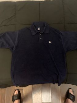 Stussy terry polo XL