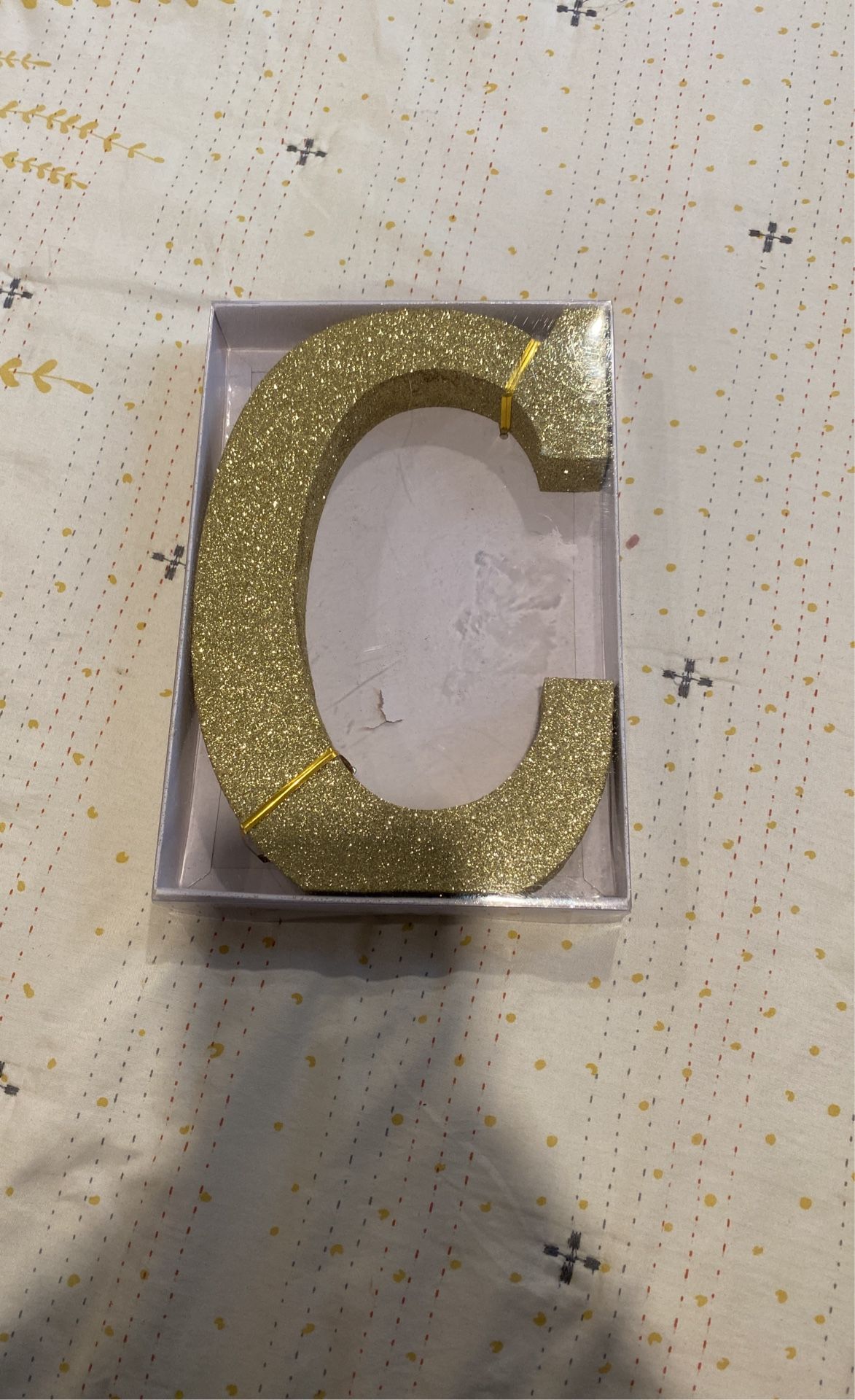 Glitter Letter !! Letra Brillante