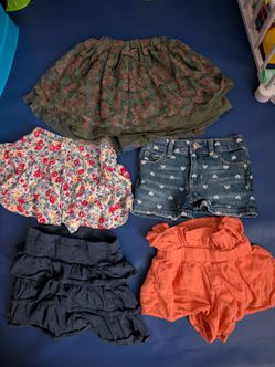 2T/3T girl shorts/ skirts lot