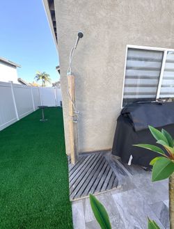outdoor shower