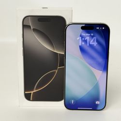 Apple iPhone 16 Pro A3083 (Unlocked) 256GB Natural Titanium
