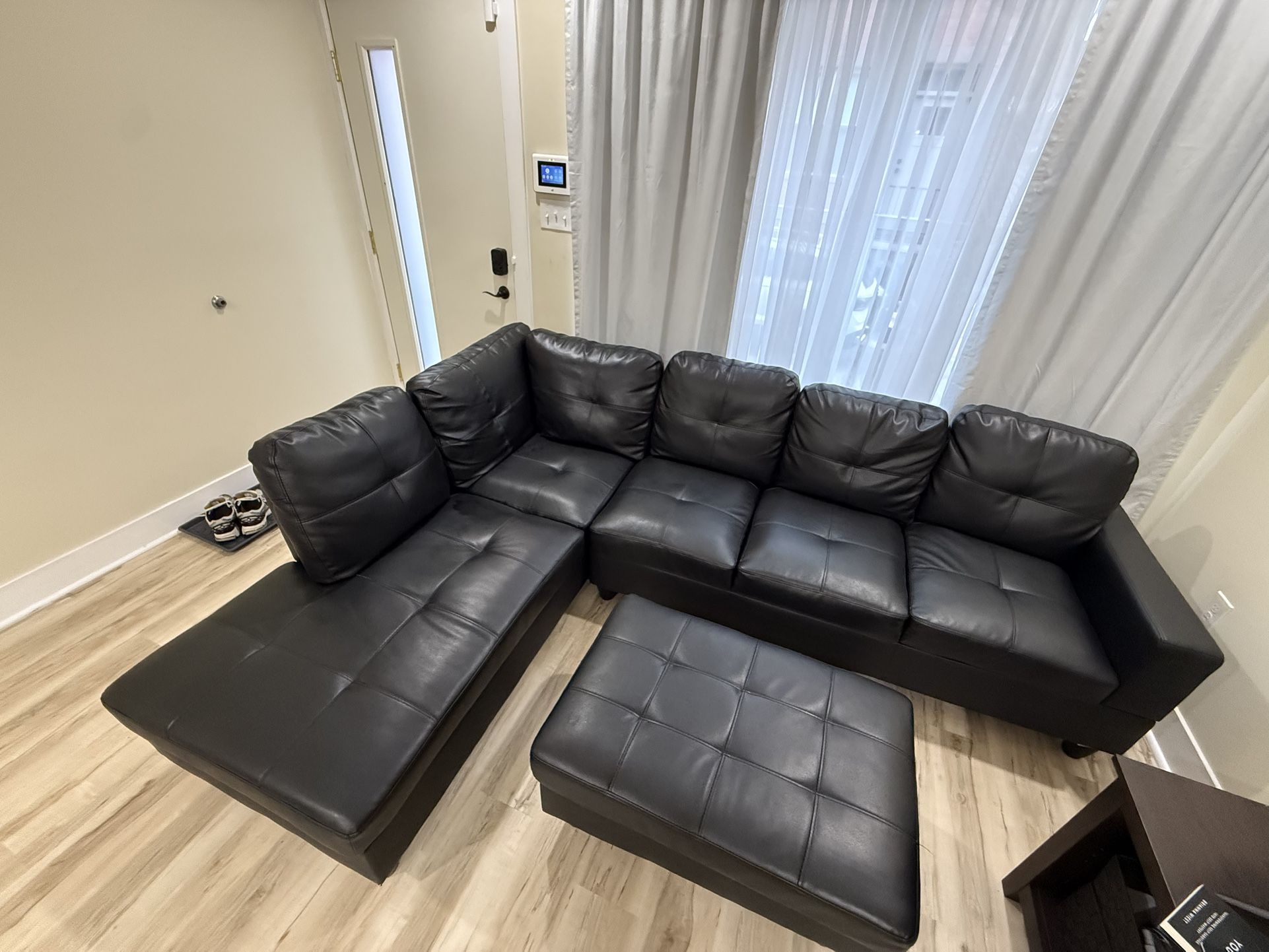 Leather Couch For Sale(Pick up only)