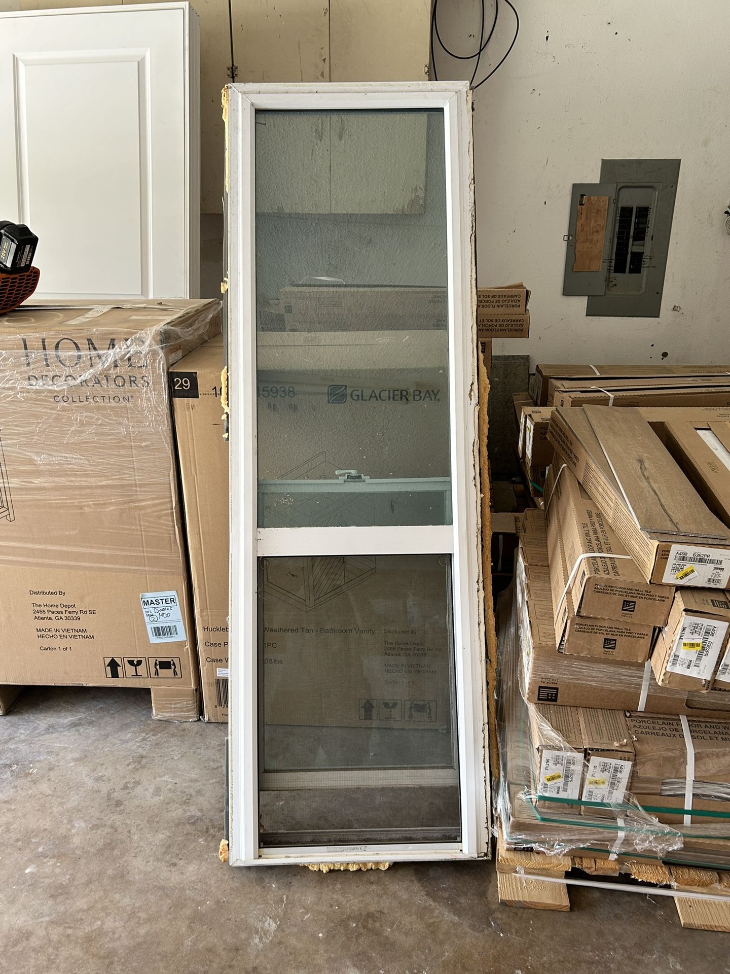 2 Vinyl Windows 23x70