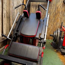 Hack sentadilla y prensa