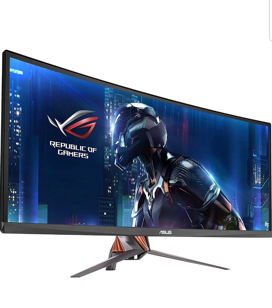 ASUS ROG Swift PG348Q 34" Gaming Monitor Curved Ultra-Wide 3440x1440 100Hz IPS DisplayPort USB Eye Care G-SYNC