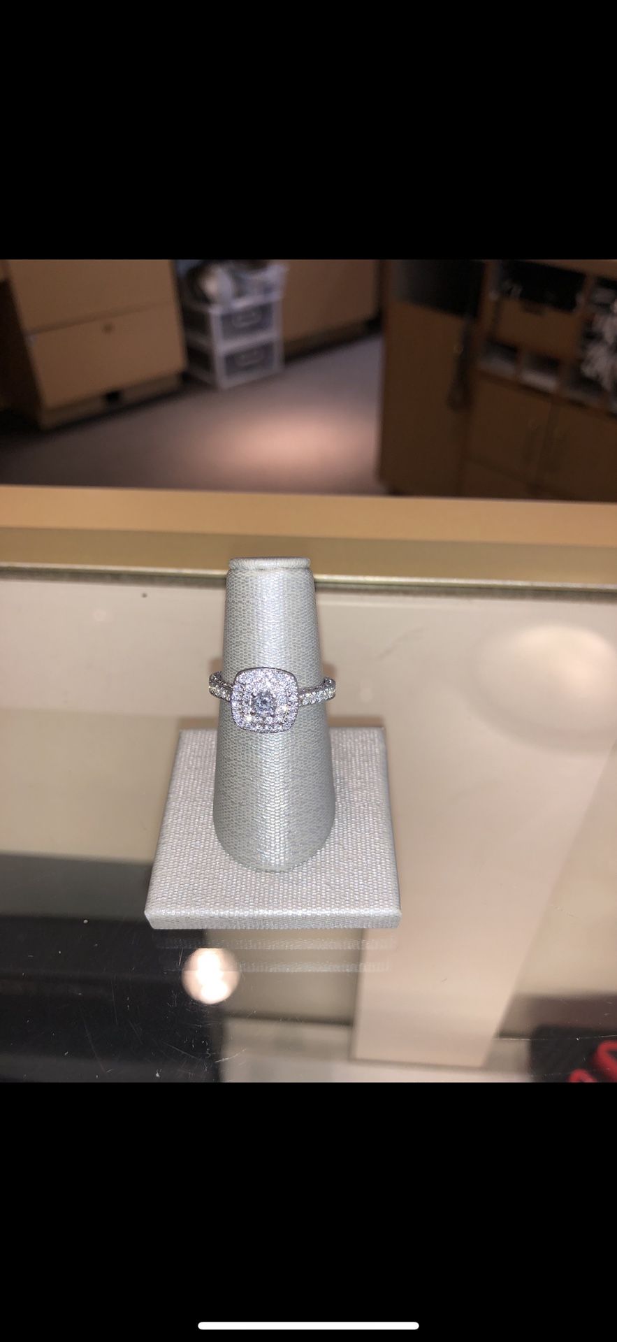 14 WG Bridal Engagement Ring Size 6
