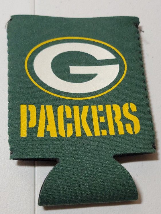GREEN BAY PACKERS HIGH QUALITY POPULAR DESIGN COOZY DRINK COOLER REPRESENT