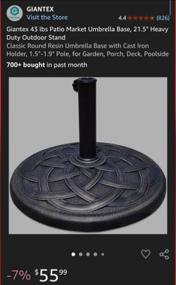 Umbrella base