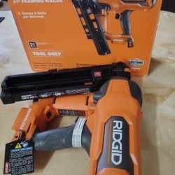 Ridgid 18v Framing Nailer (New)