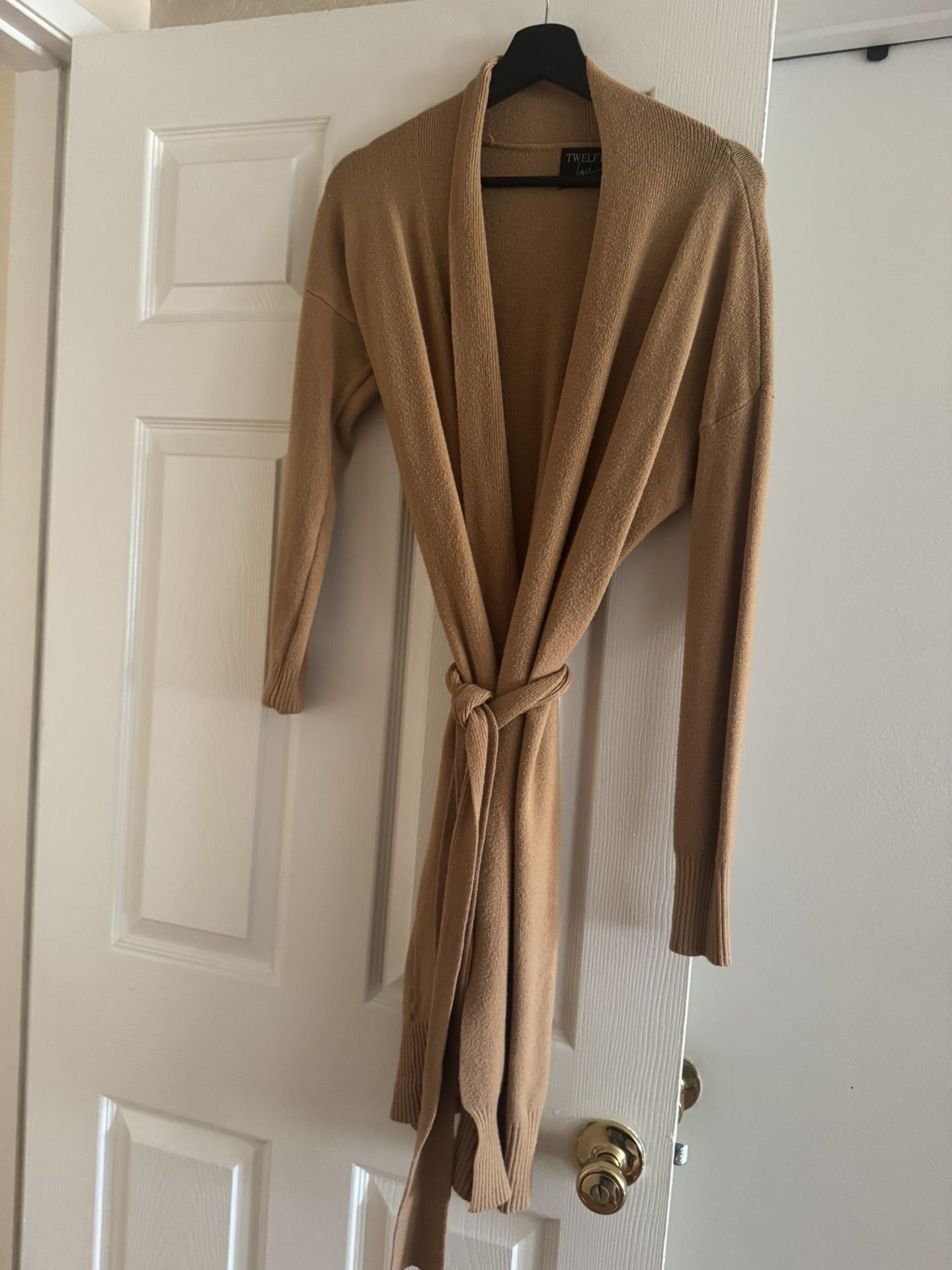 Tan Cardigan