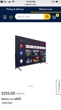 Sceptre 50" Class TV (2160p) Android Smart 4K LED TV with Google Assistant