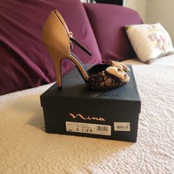 Nina- Champagn Heels