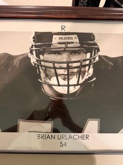 Chicago Bears Brian Urlacher #54 Framed Photo Print