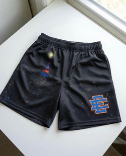 Eric Emanuel New York Knicks Empire State Building Shorts Size Medium