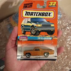 1970 El Camino Matchbox Collection #32/75 1997 Edition