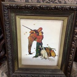 Norman Rockwell Vintage Wall Frame 5716