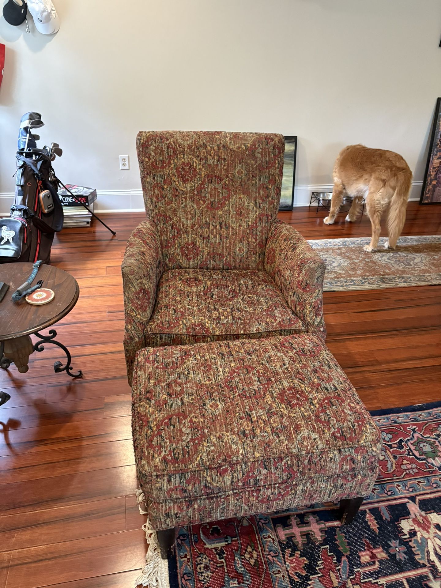 Chair & Ottoman