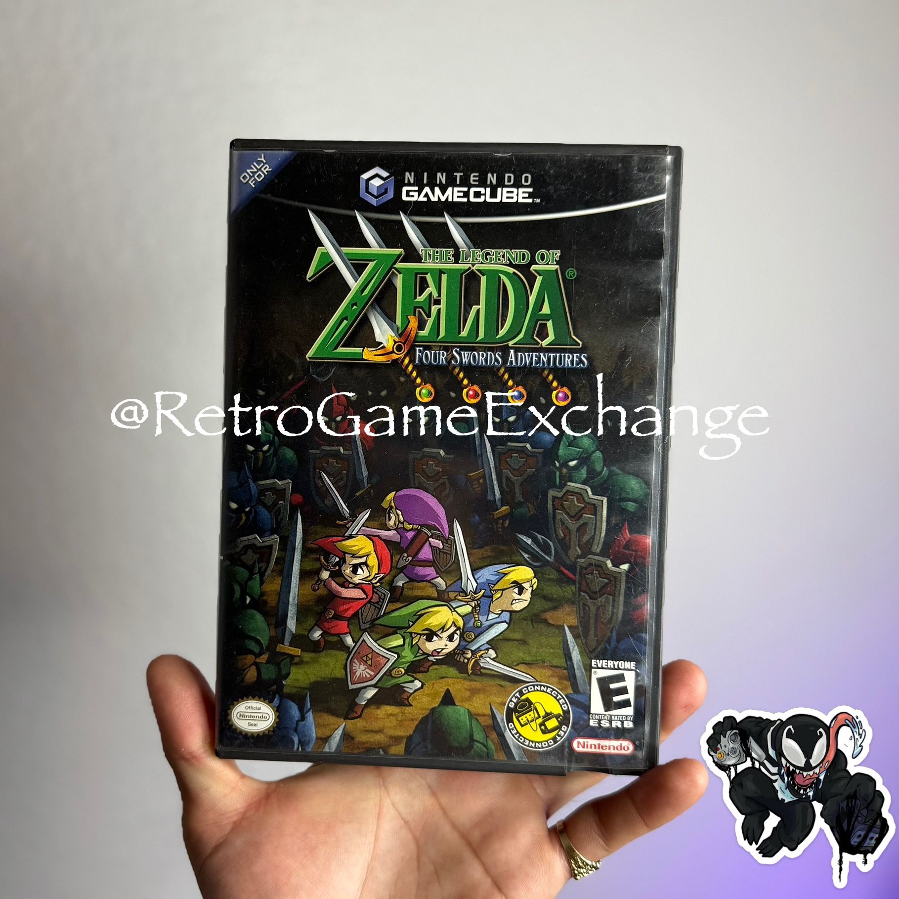 Nintendo Gamecube The Legend Of Zelda Four Swords Adventures