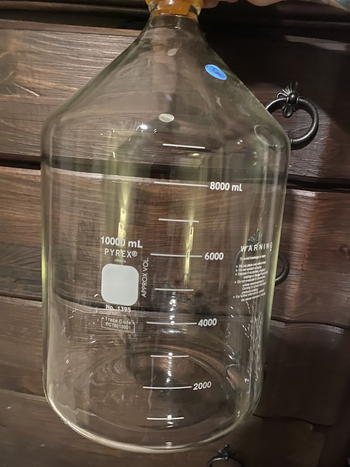10,000 ml Pyrex Bottle