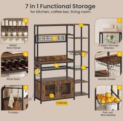 7 In 1 Functional Storage Shelf 