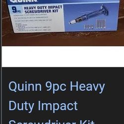 Quinn Heavy Duty Impact Screwdriver Kit