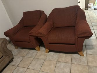 Par De Sillones En Excelentes Condiciones Y Calidad Ningun Detalle (pet And Smoke Free Home) 