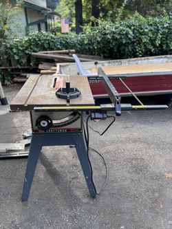 Craftsman 10” Table Saw