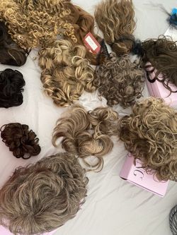 Synthetic Wigs- Clip And Topper-extender