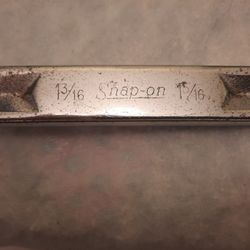 Snap-On XV3842 Double Box Combination Wrench. 1 5/16 X 1 3/16. Patina But Usable