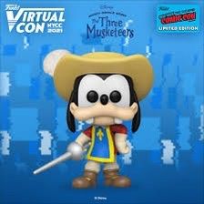 (NEW) Funko POP! Disney Mickey, Donald, Goofy: The Three Musketeers #1123 Goofy (Fall Convention 2021 Exclusive)
