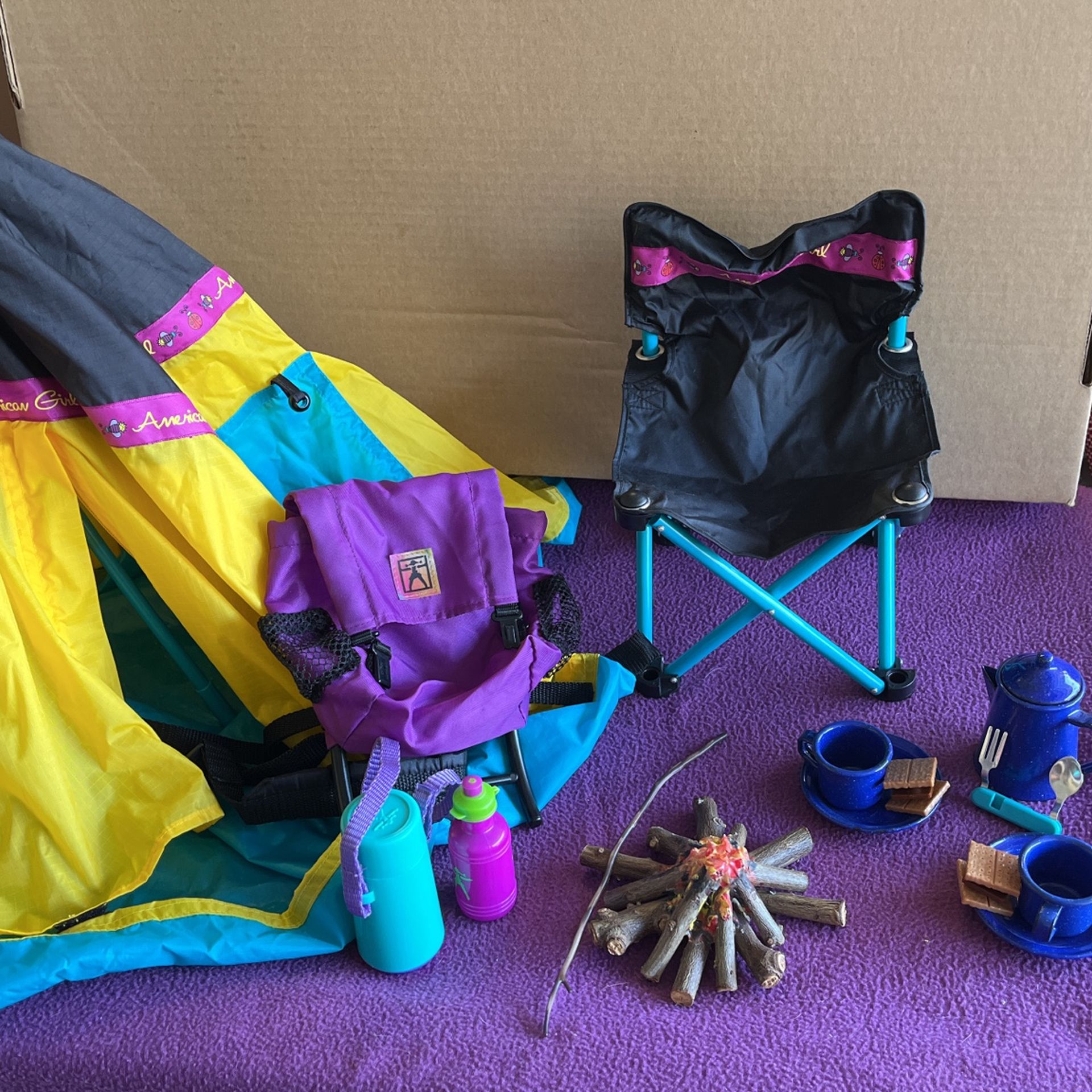 American Girls Camping Set